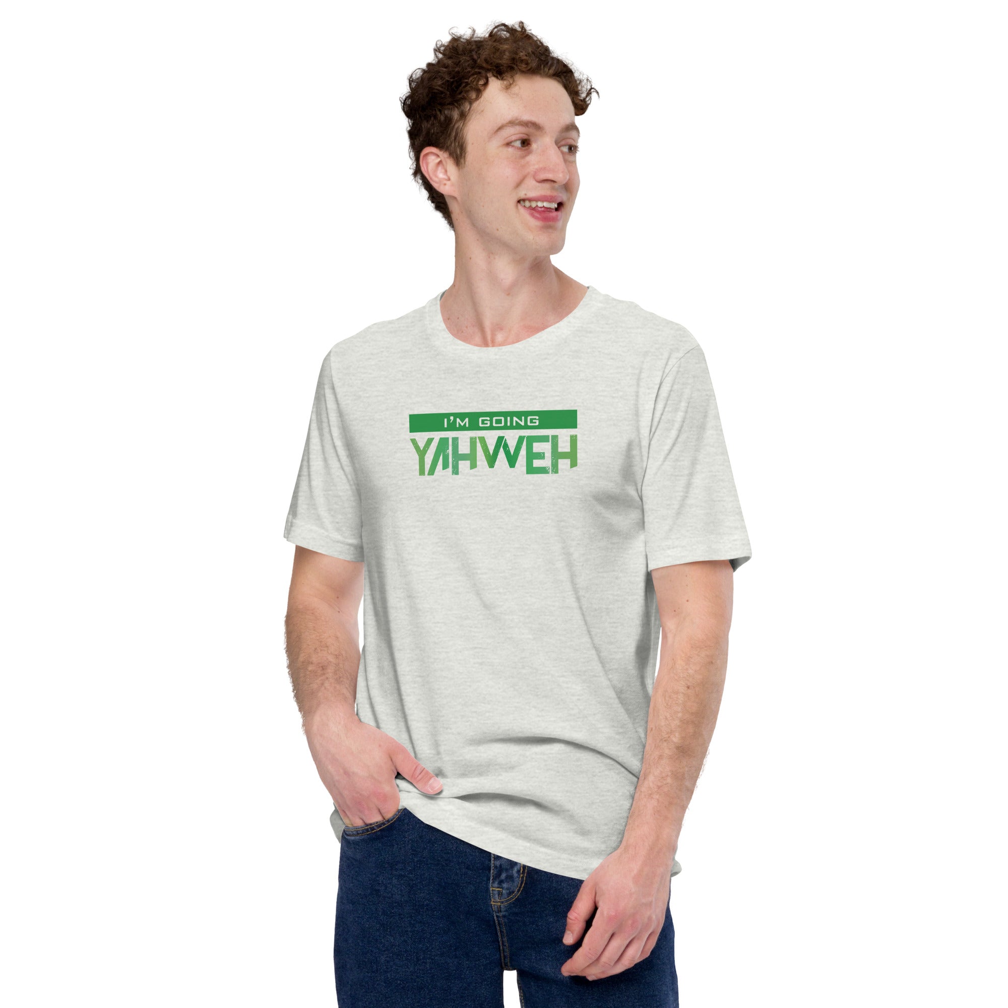 I'm Going Yahweh | Short-Sleeve Unisex T-Shirt | Emerald