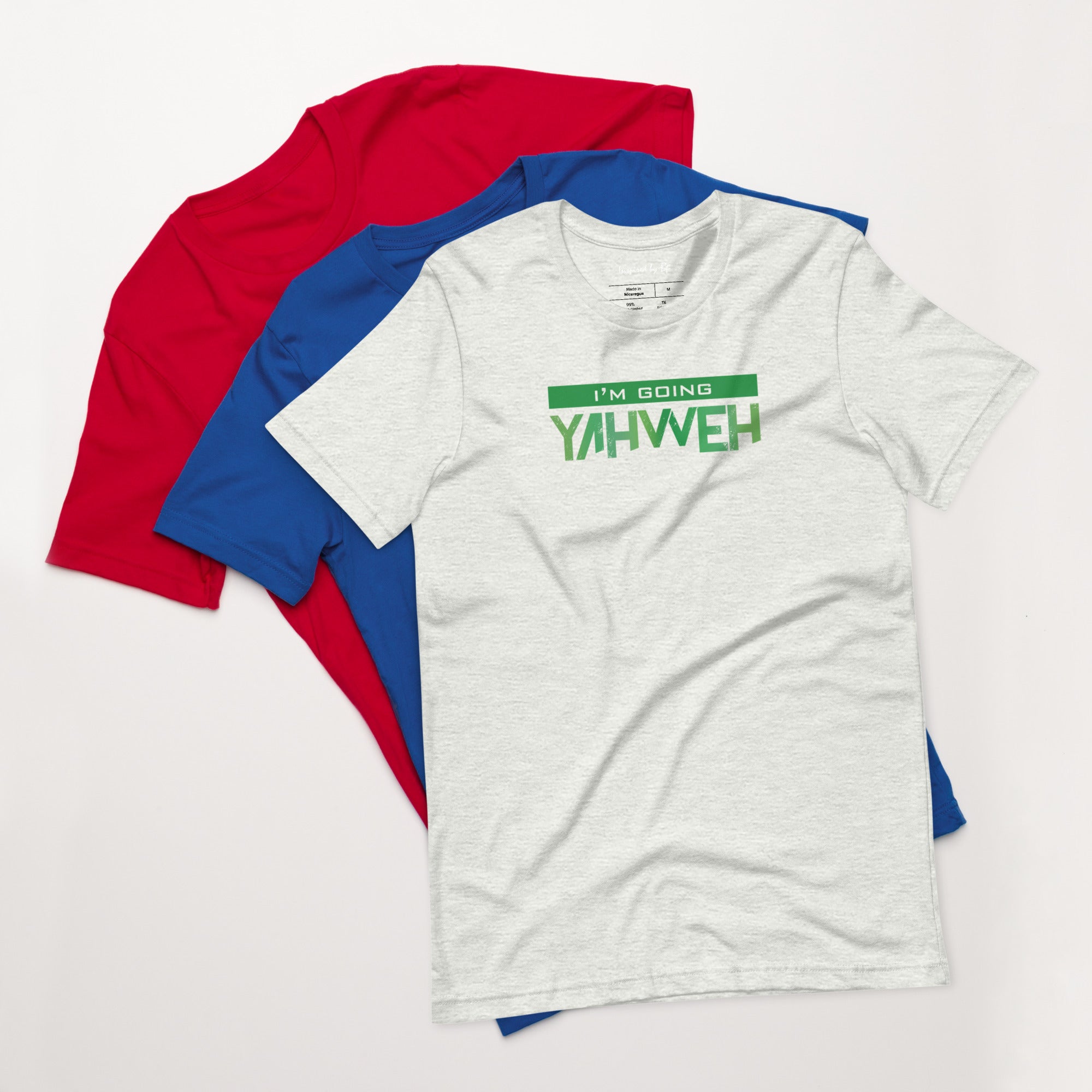I'm Going Yahweh | Short-Sleeve Unisex T-Shirt | Emerald