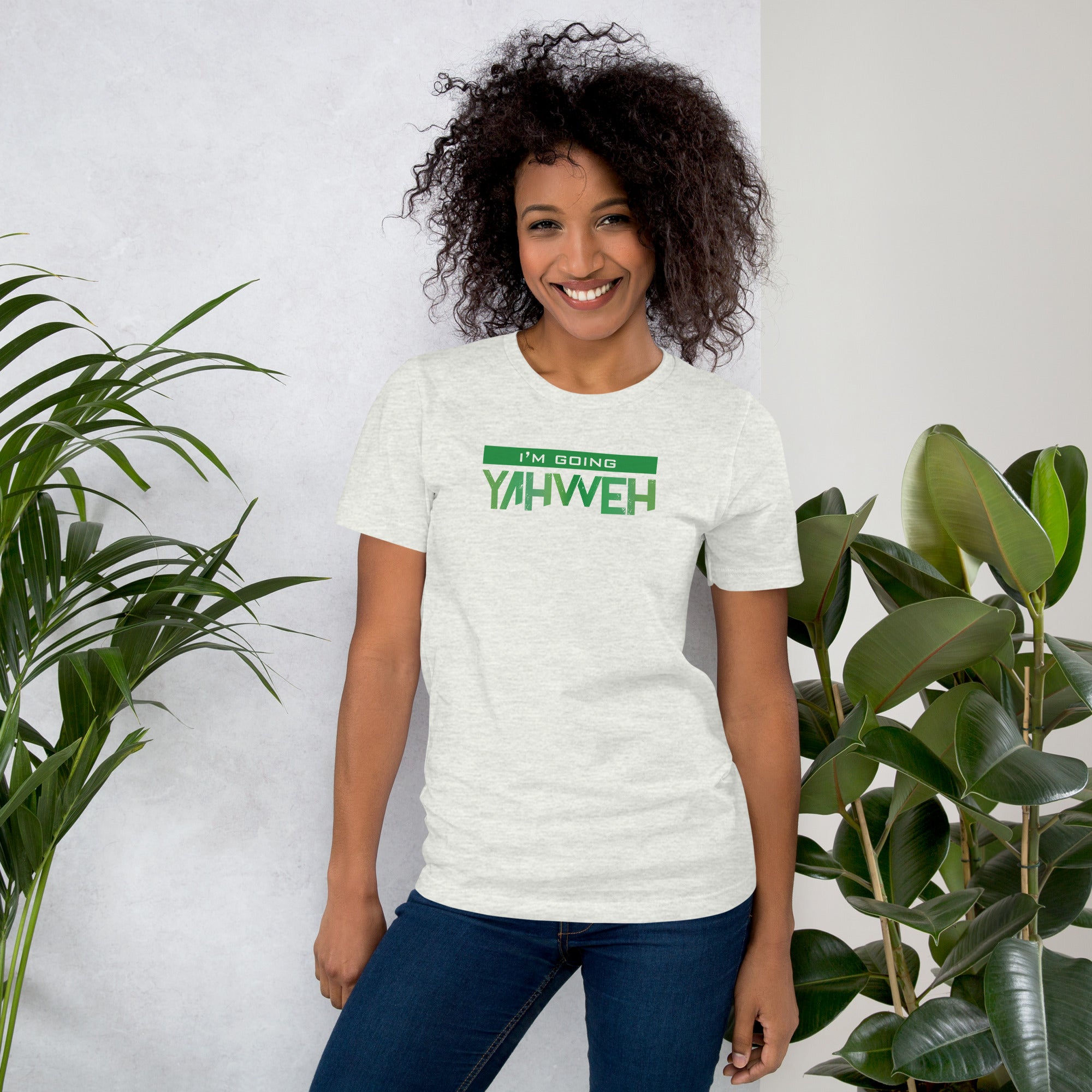 I'm Going Yahweh | Short-Sleeve Unisex T-Shirt | Emerald
