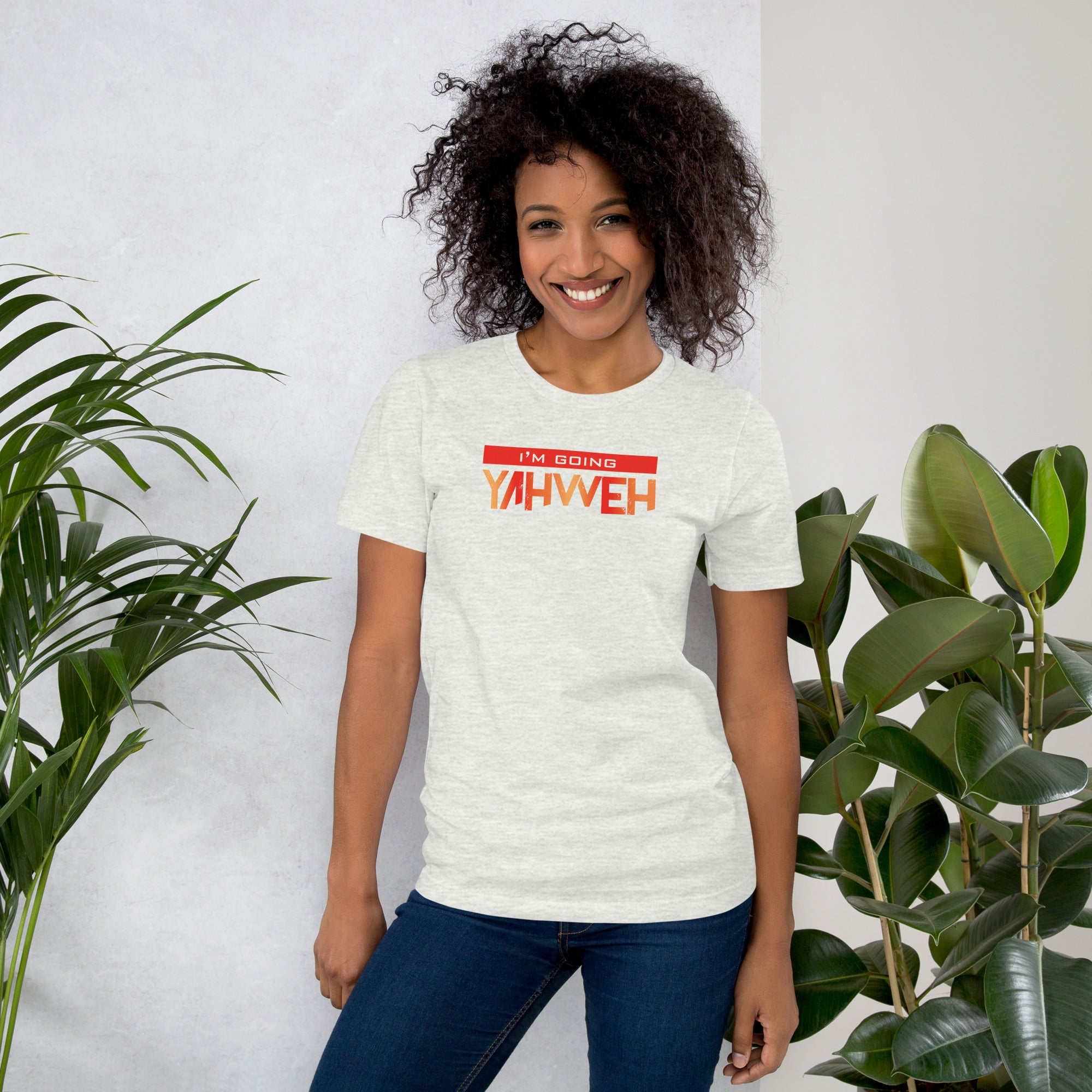 I'm Living Yahweh | Short-Sleeve Unisex T-Shirt | Ruby