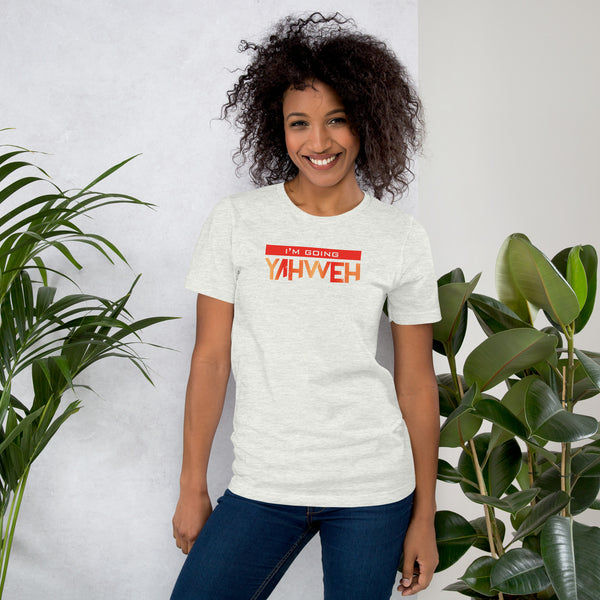 I'm Living Yahweh | Short-Sleeve Unisex T-Shirt | Ruby