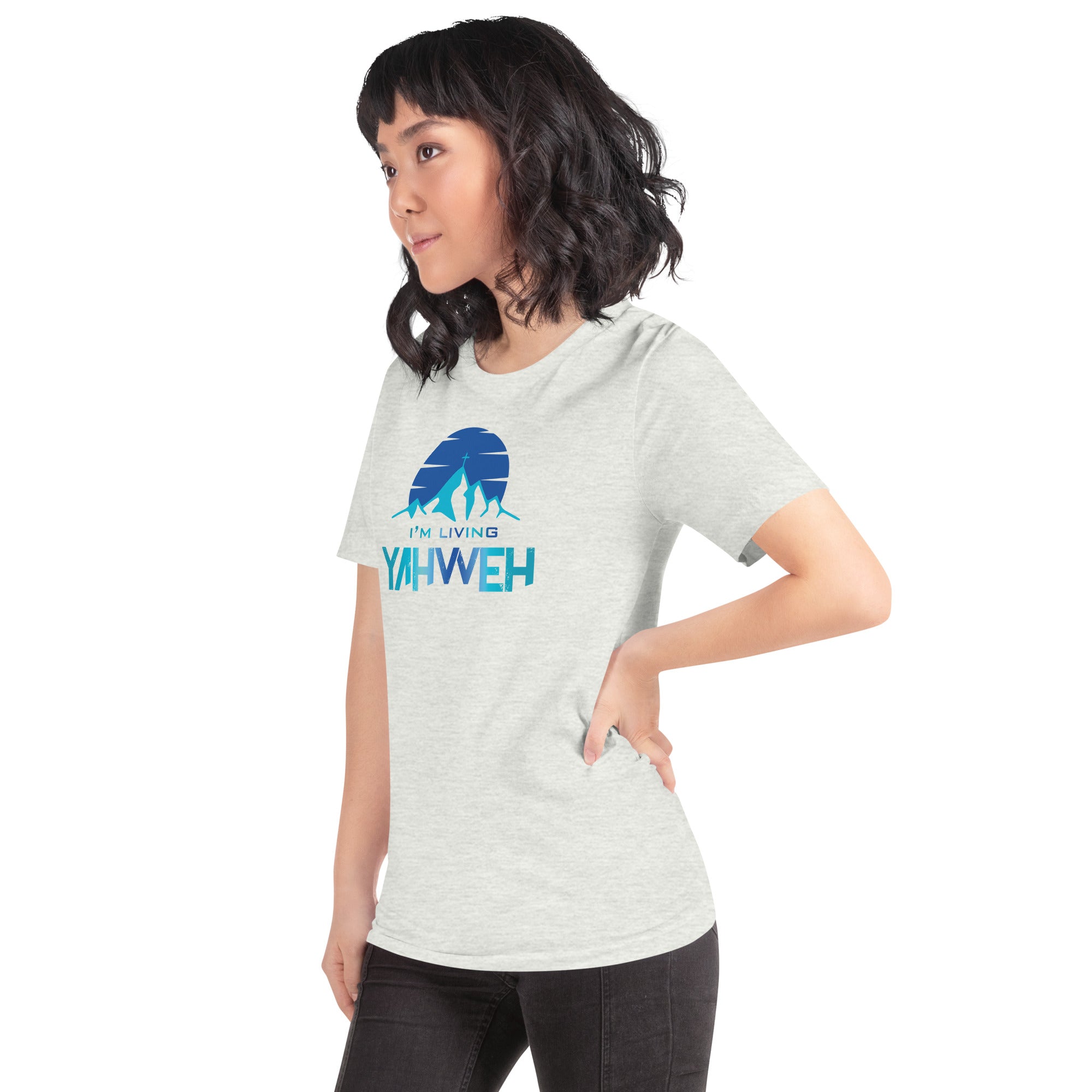 I'm Living Yahweh | Short-Sleeve Unisex T-Shirt | Sapphire