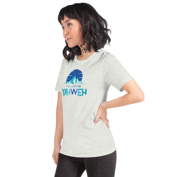 I'm Living Yahweh | Short-Sleeve Unisex T-Shirt | Sapphire
