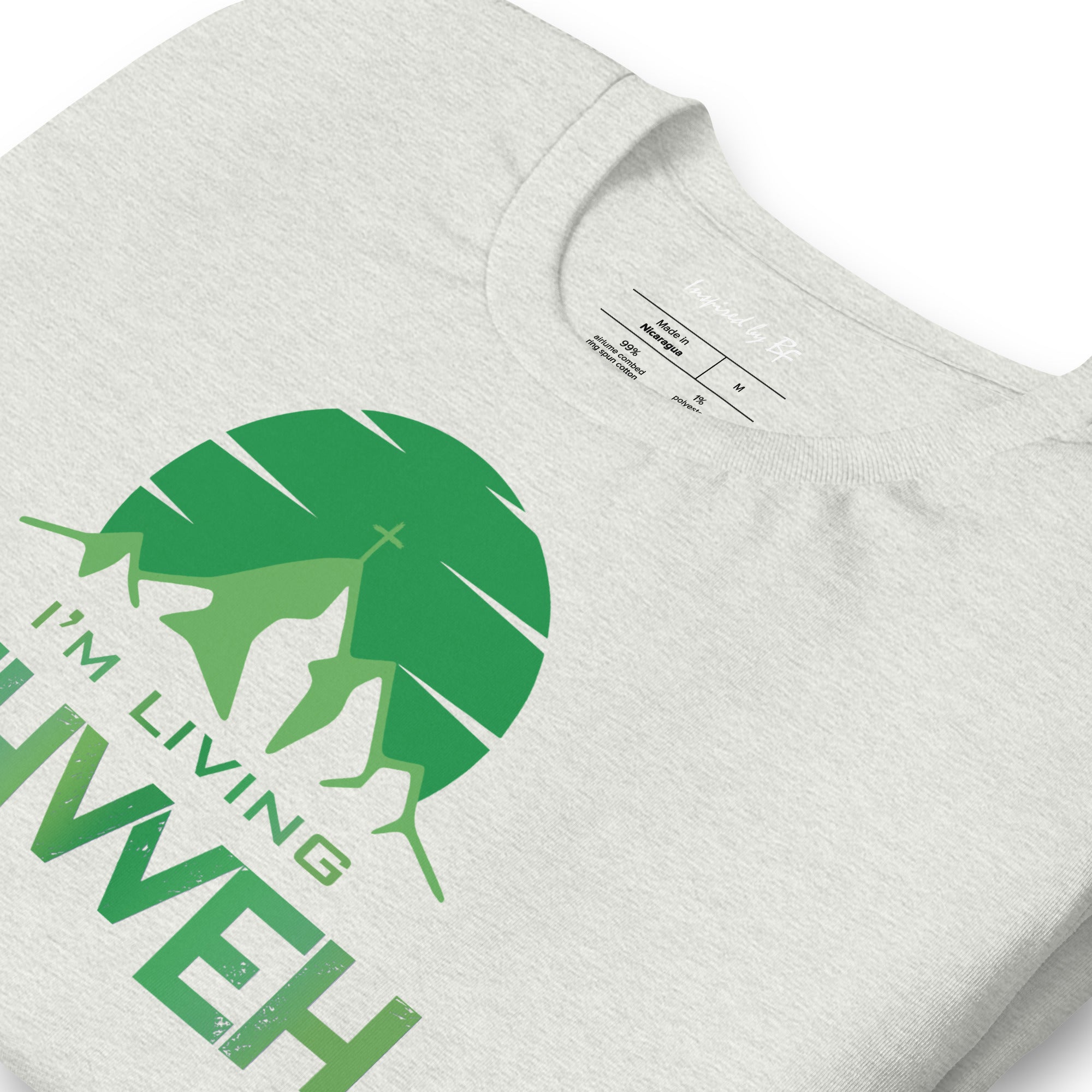 I'm Living Yahweh | Short-Sleeve Unisex T-Shirt | Emerald