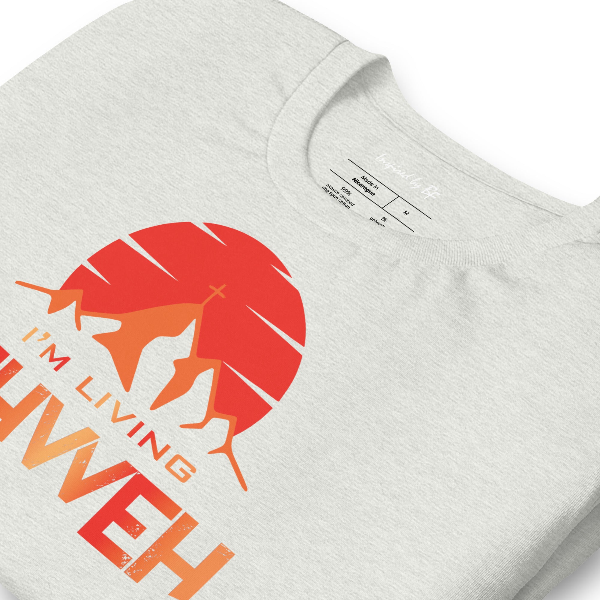 I'm Living Yahweh | Short-Sleeve Unisex T-Shirt | Ruby