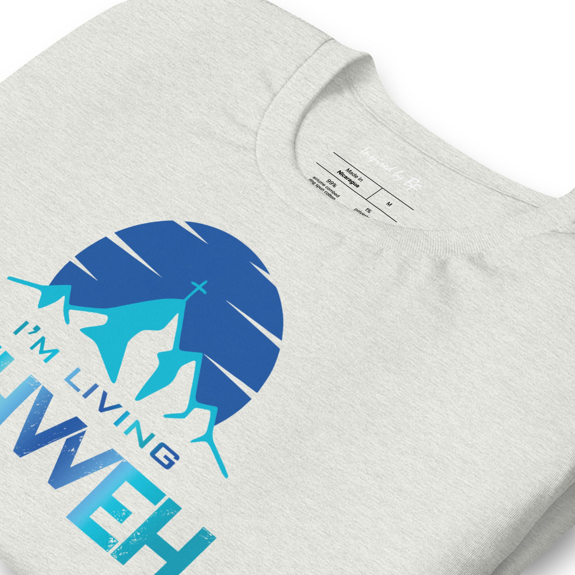 I'm Living Yahweh | Short-Sleeve Unisex T-Shirt | Sapphire