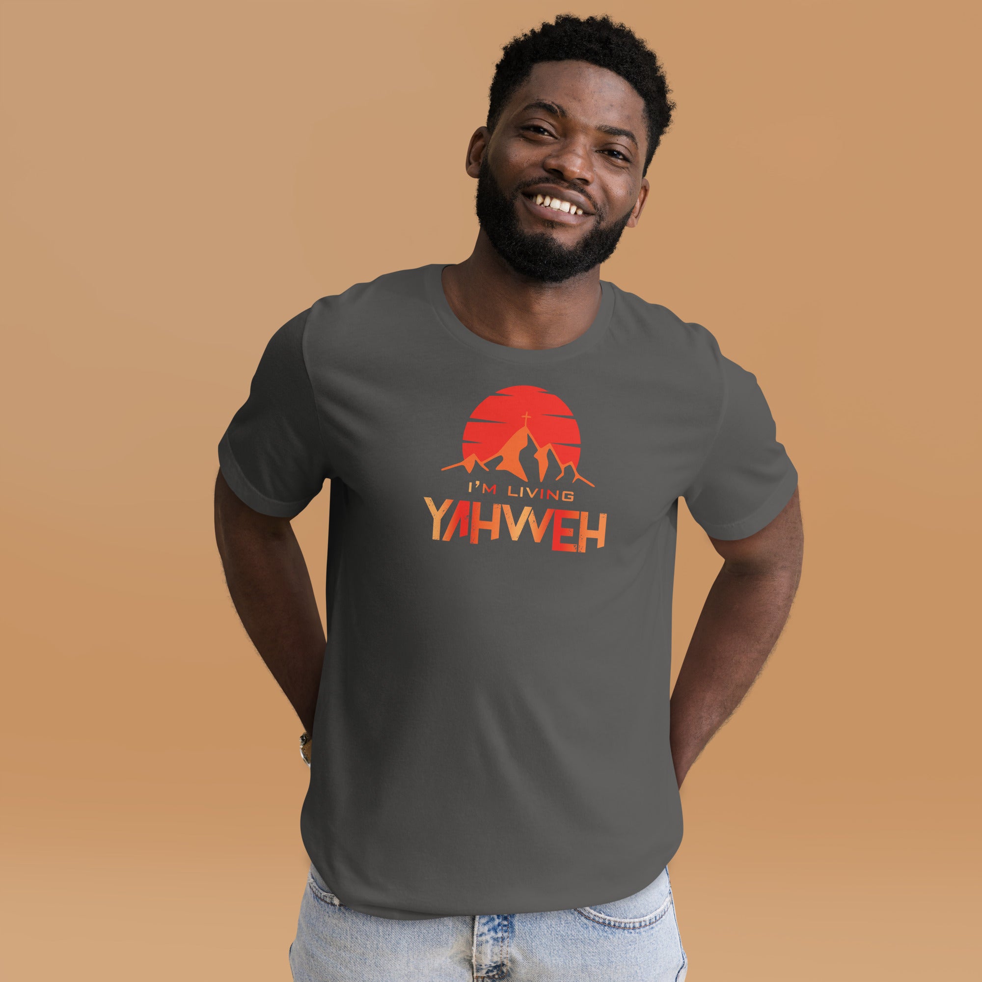 I'm Living Yahweh | Short-Sleeve Unisex T-Shirt | Ruby