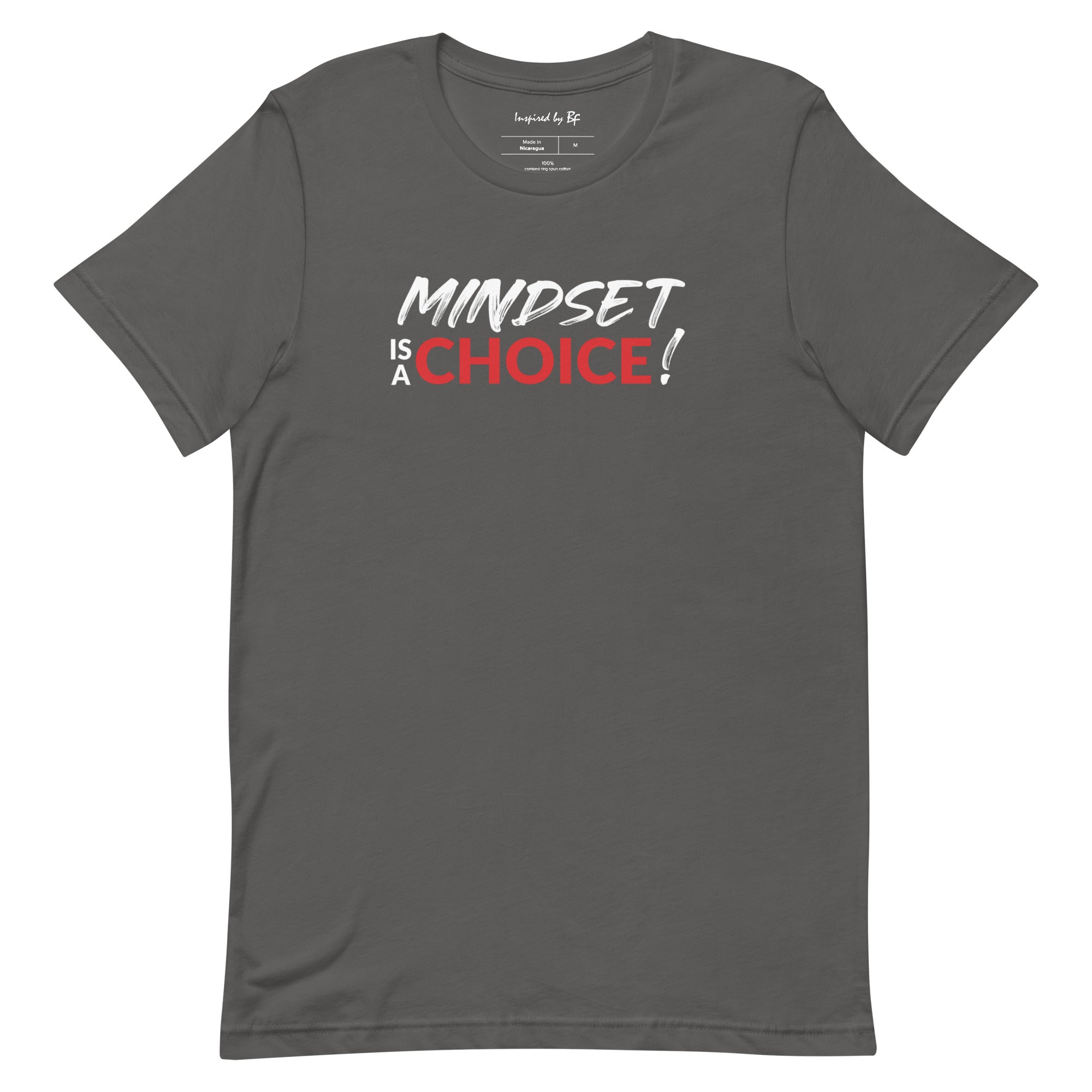Mindset Is A Choice | Short-Sleeve Unisex T-Shirt