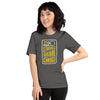Your Struggle is Your Signal For Change | Short-Sleeve Unisex T-Shirt | Black & Yellow