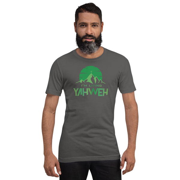 I'm Living Yahweh | Short-Sleeve Unisex T-Shirt | Emerald