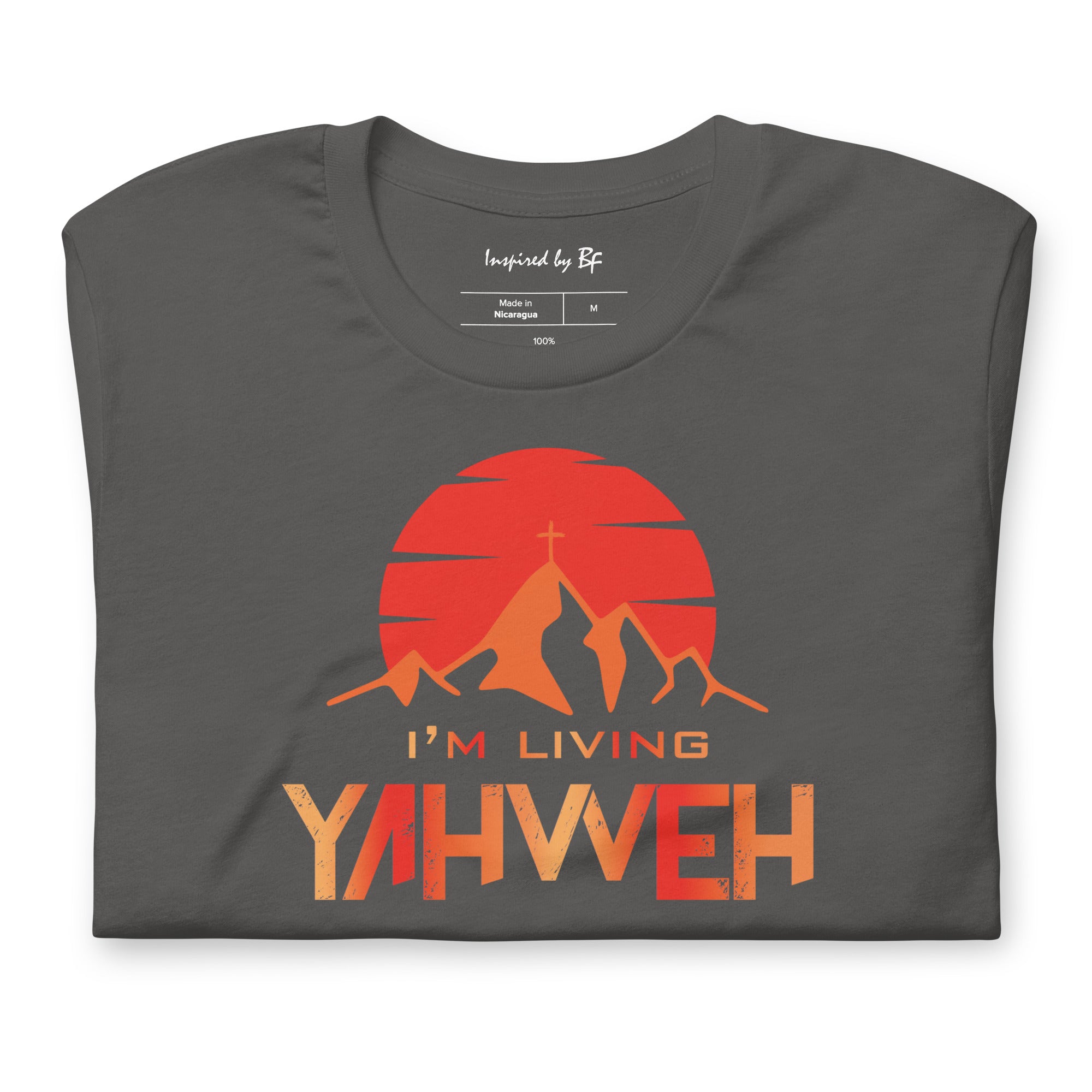 I'm Living Yahweh | Short-Sleeve Unisex T-Shirt | Ruby