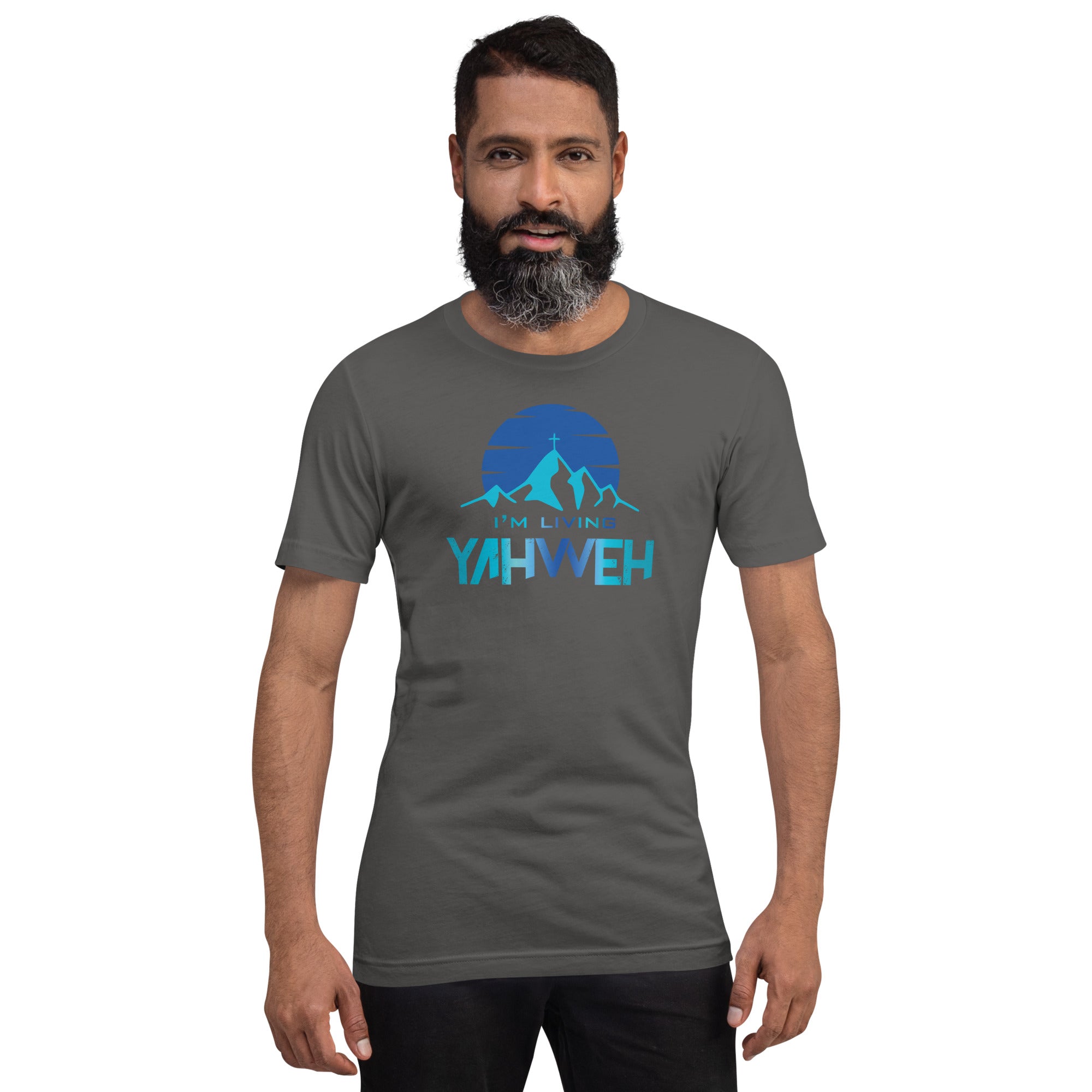 I'm Living Yahweh | Short-Sleeve Unisex T-Shirt | Sapphire