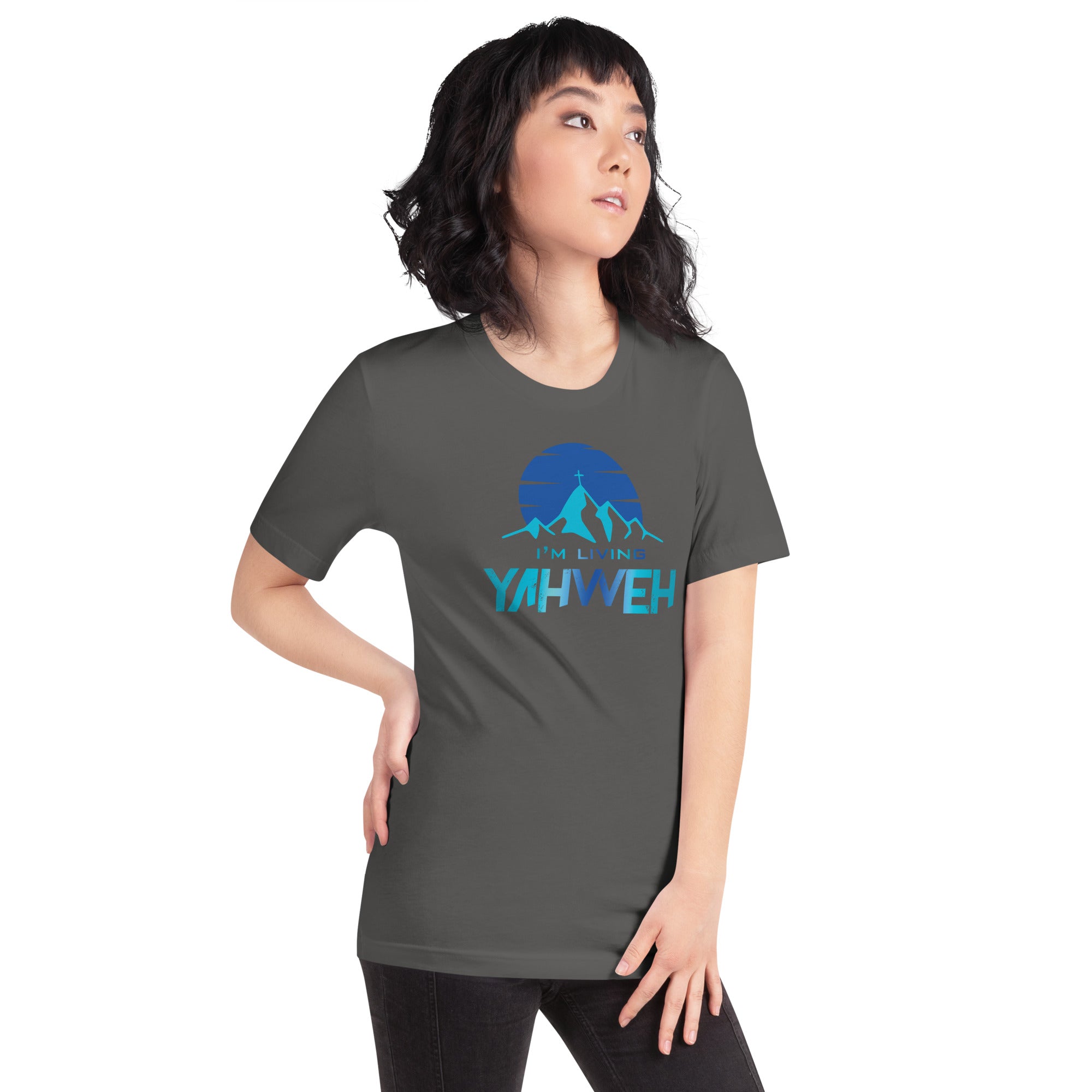 I'm Living Yahweh | Short-Sleeve Unisex T-Shirt | Sapphire