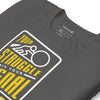 Your Struggle is Your Signal For Change | Short-Sleeve Unisex T-Shirt | Black & Yellow