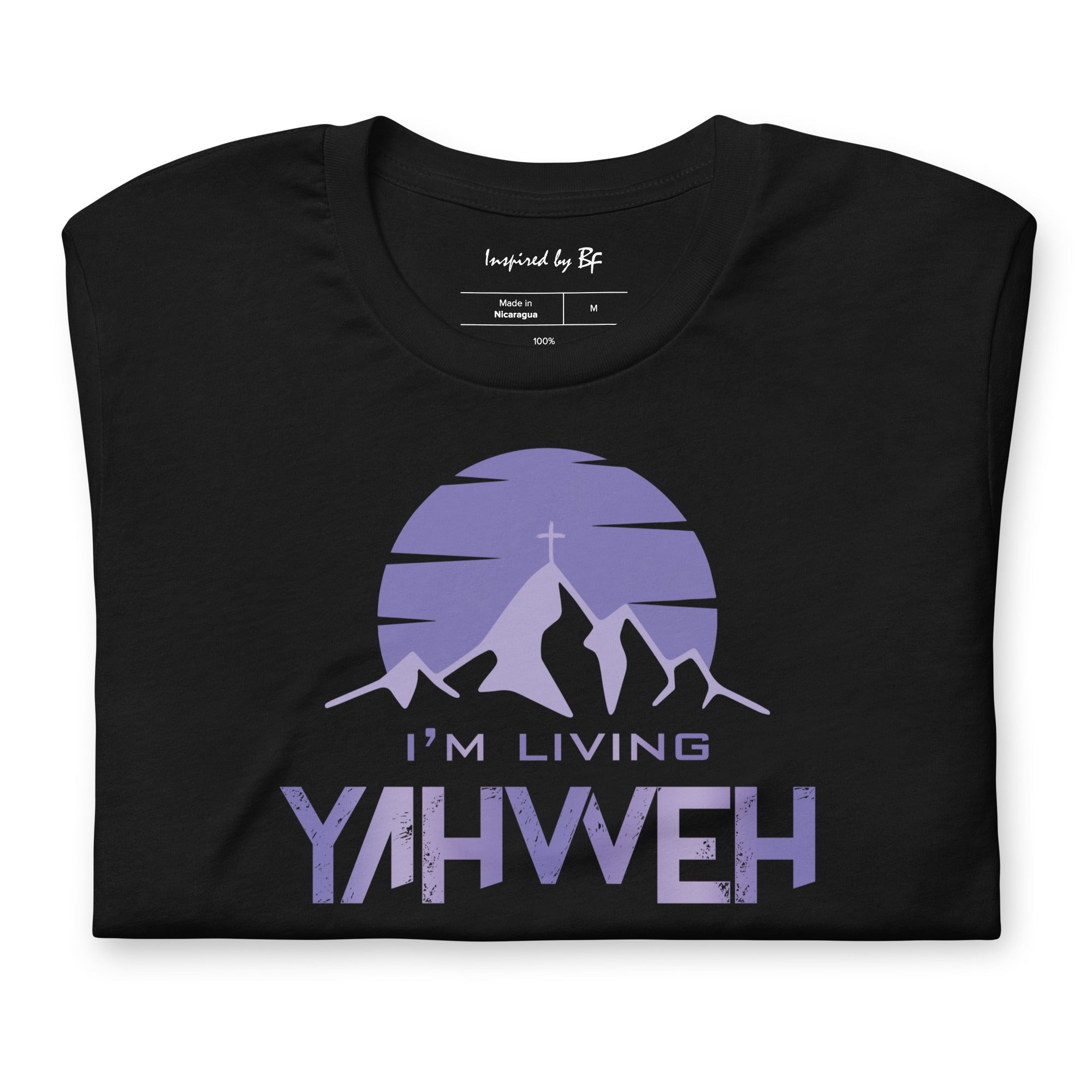 I'm Living Yahweh | Short-Sleeve Unisex T-Shirt | Amethyst