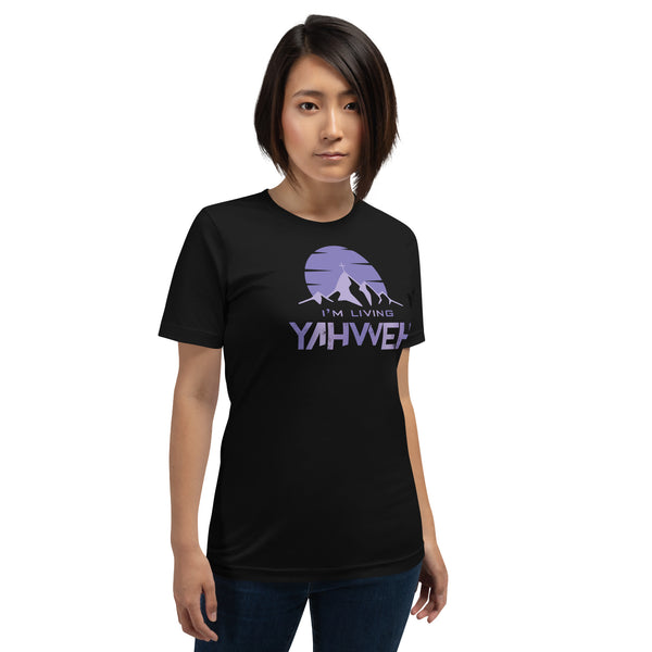 I'm Living Yahweh | Short-Sleeve Unisex T-Shirt | Amethyst