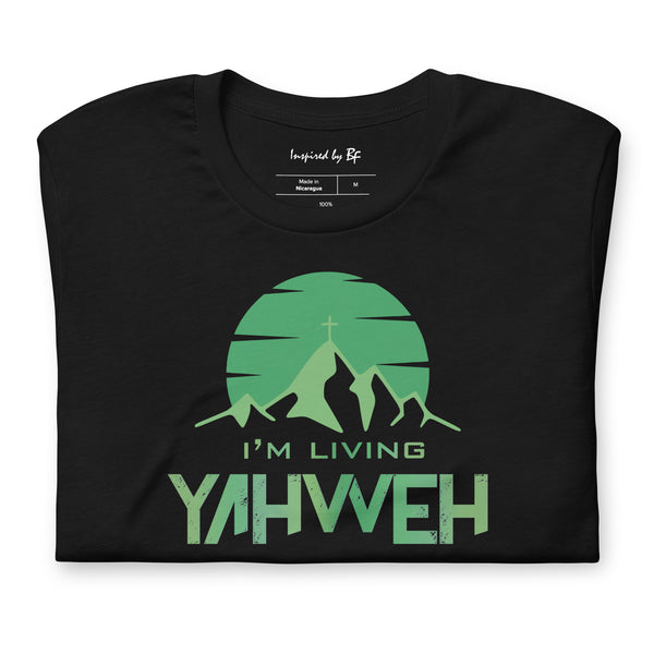 I'm Living Yahweh | Short-Sleeve Unisex T-Shirt | Emerald