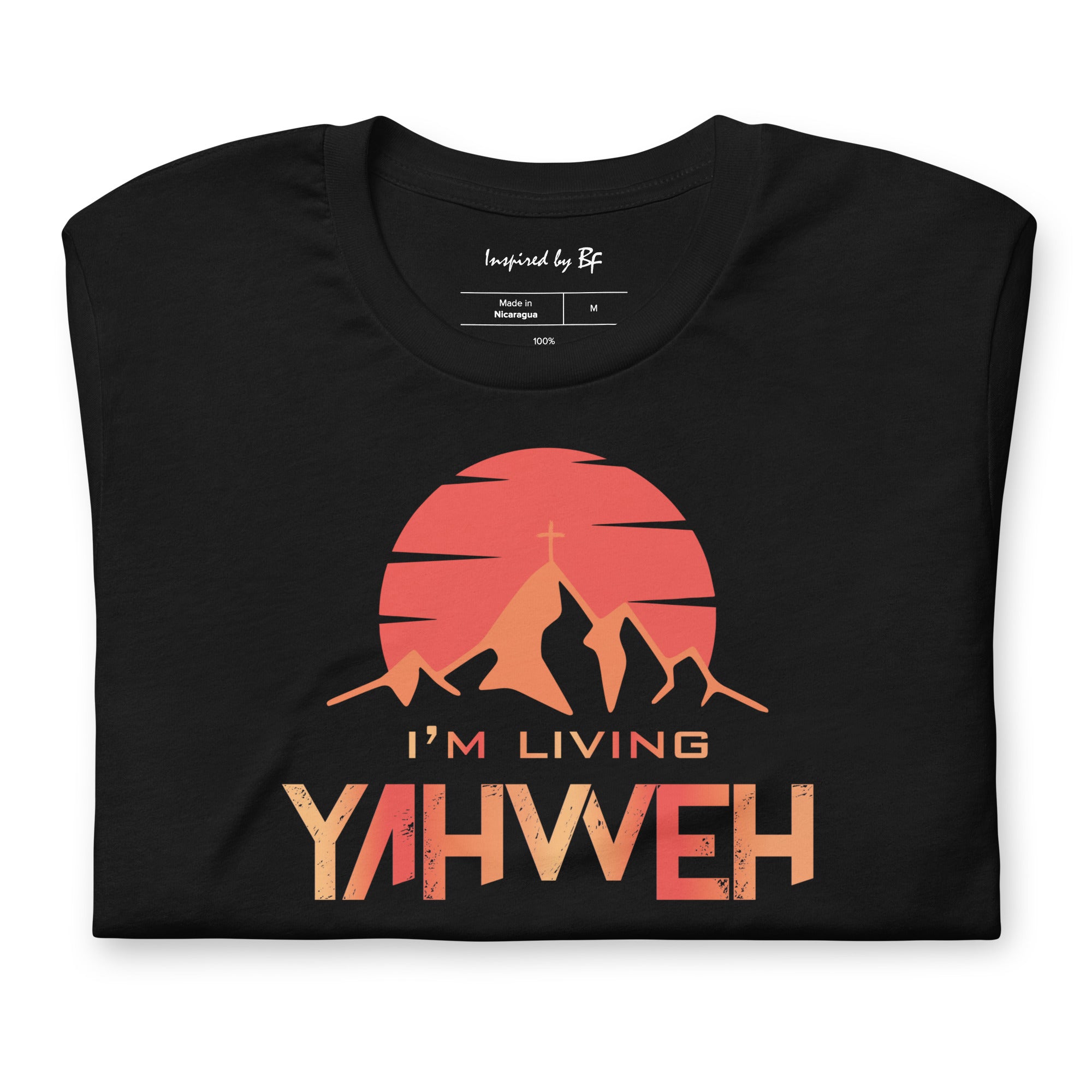 I'm Living Yahweh | Short-Sleeve Unisex T-Shirt | Ruby