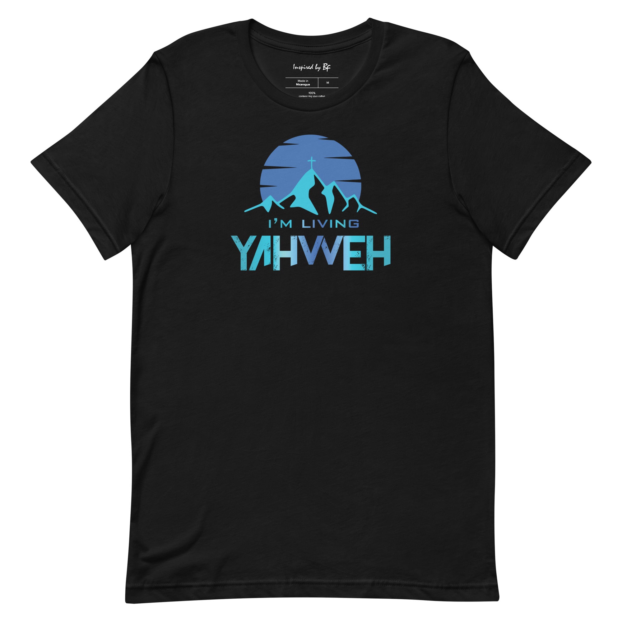 I'm Living Yahweh | Short-Sleeve Unisex T-Shirt | Sapphire