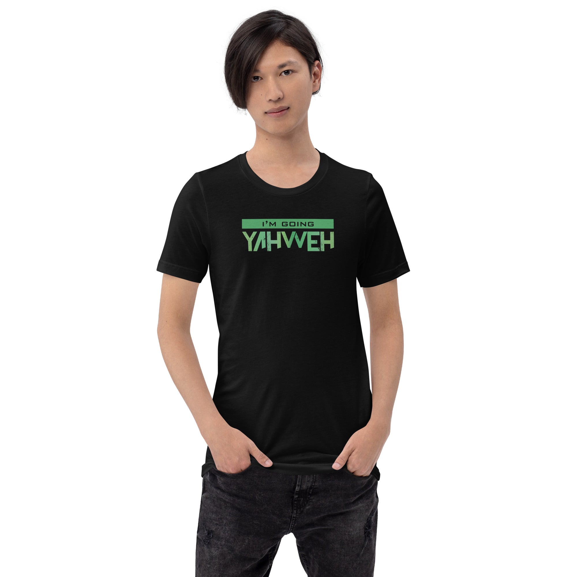 I'm Going Yahweh | Short-Sleeve Unisex T-Shirt | Emerald