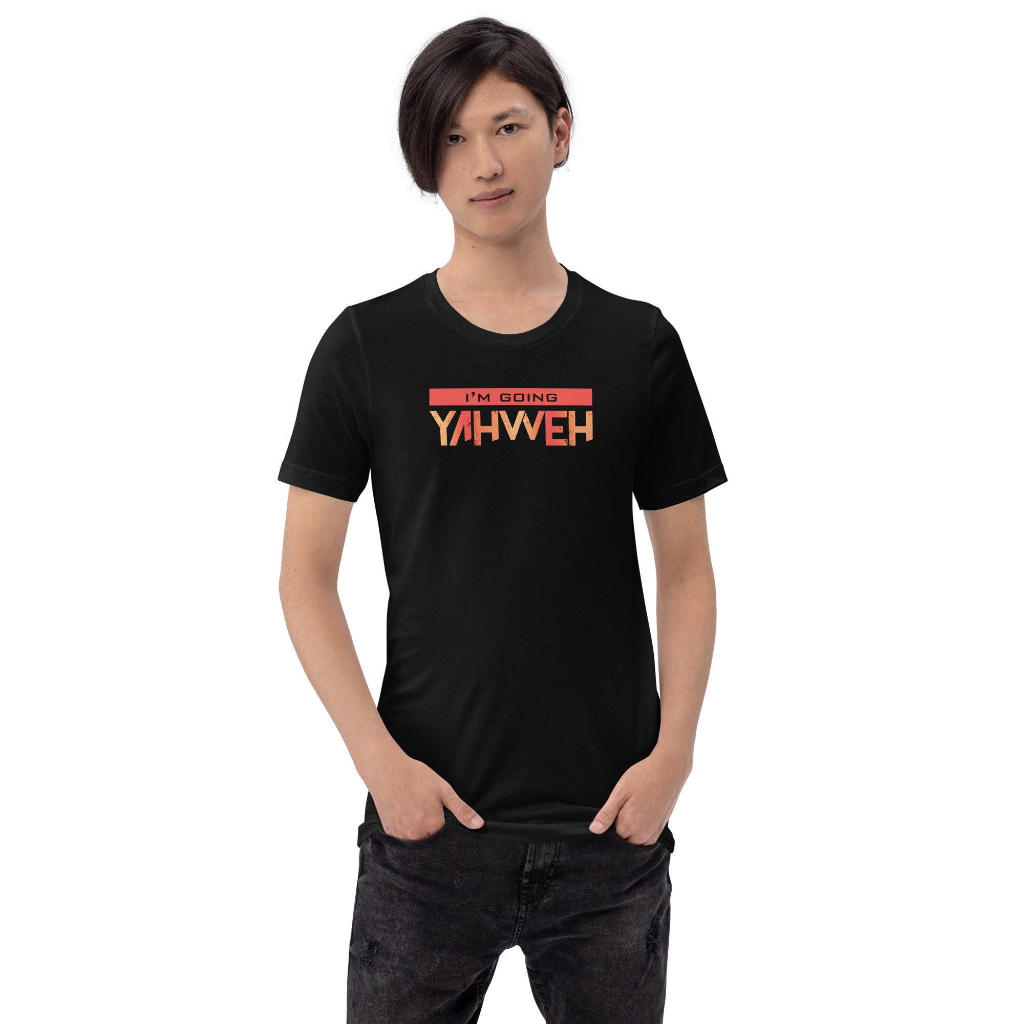 I'm Living Yahweh | Short-Sleeve Unisex T-Shirt | Ruby
