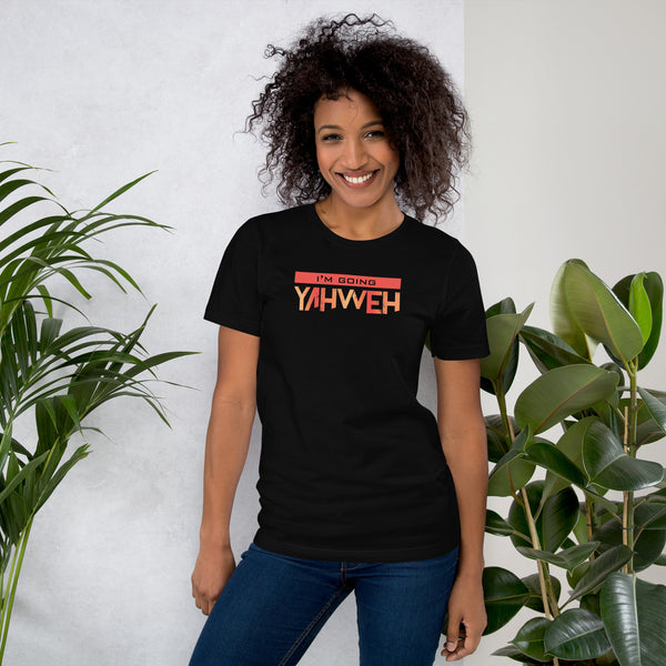 I'm Living Yahweh | Short-Sleeve Unisex T-Shirt | Ruby