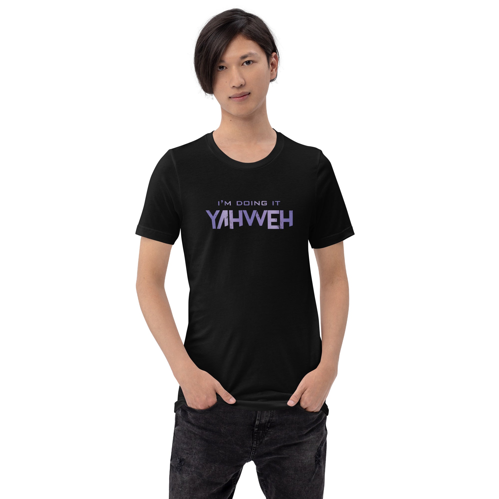 I'm Doing It Yahweh | Unisex Short Sleeve T-Shirt | Amethyst