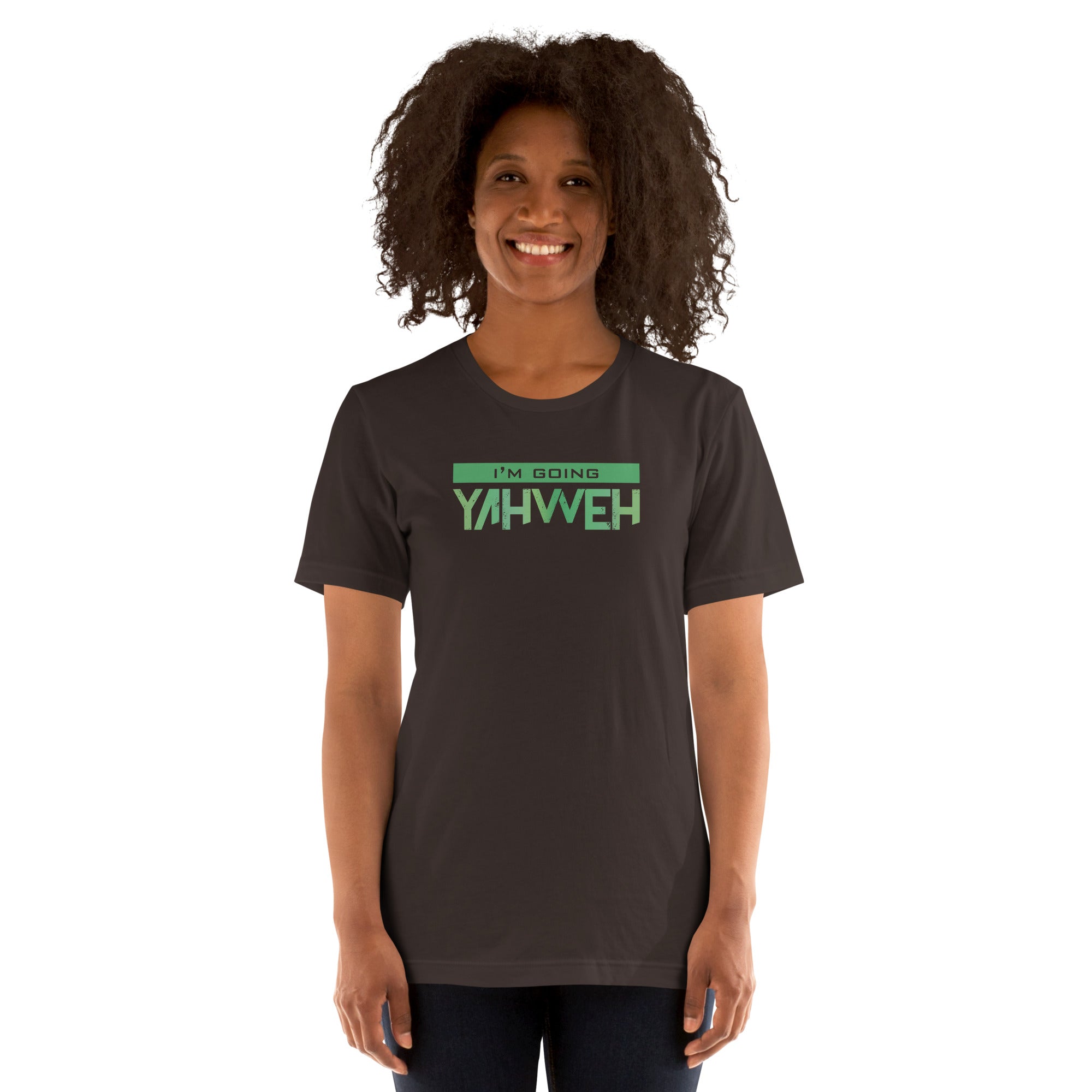 I'm Going Yahweh | Short-Sleeve Unisex T-Shirt | Emerald