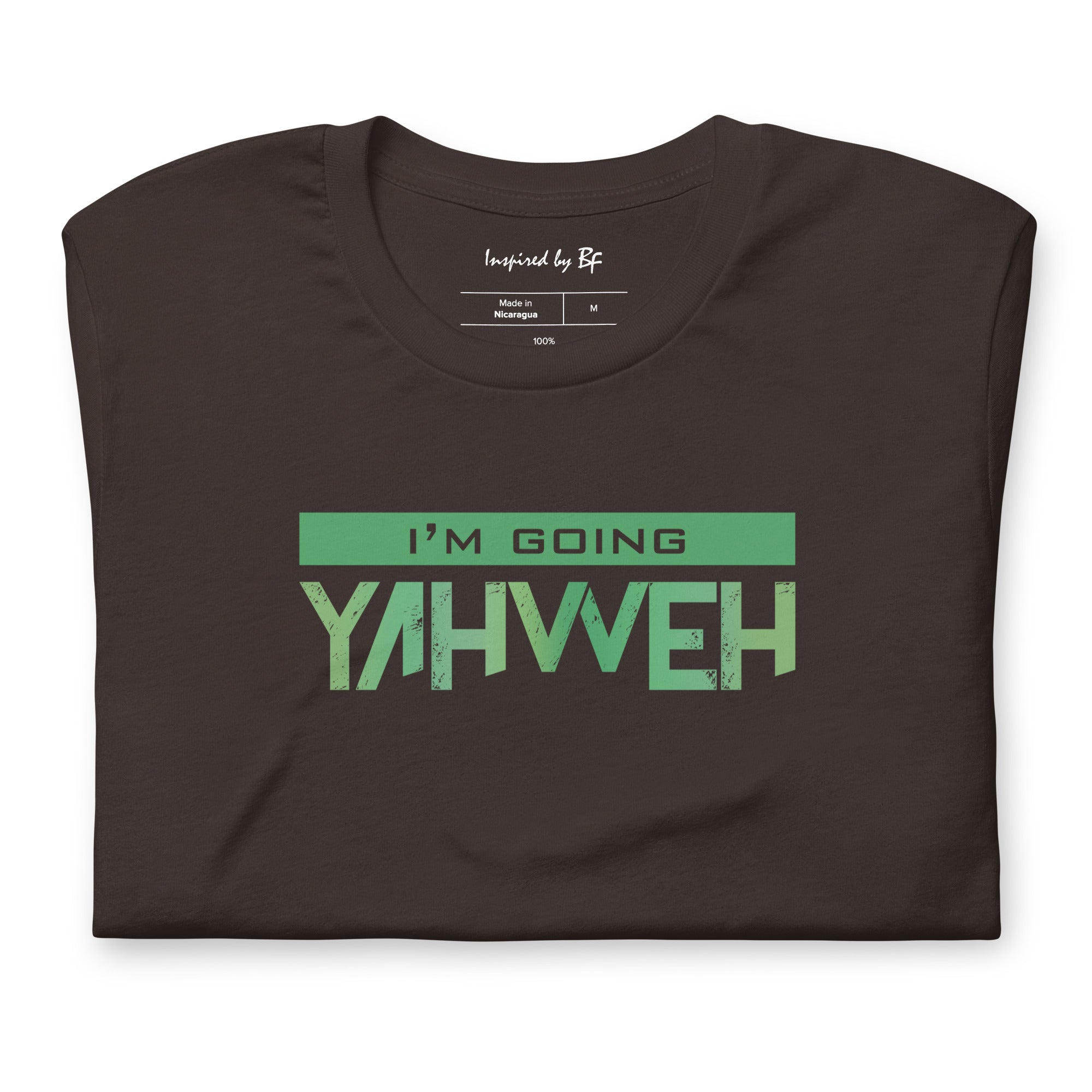 I'm Going Yahweh | Short-Sleeve Unisex T-Shirt | Emerald