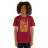 Your Struggle is Your Signal For Change | Short-Sleeve Unisex T-Shirt | Black & Yellow