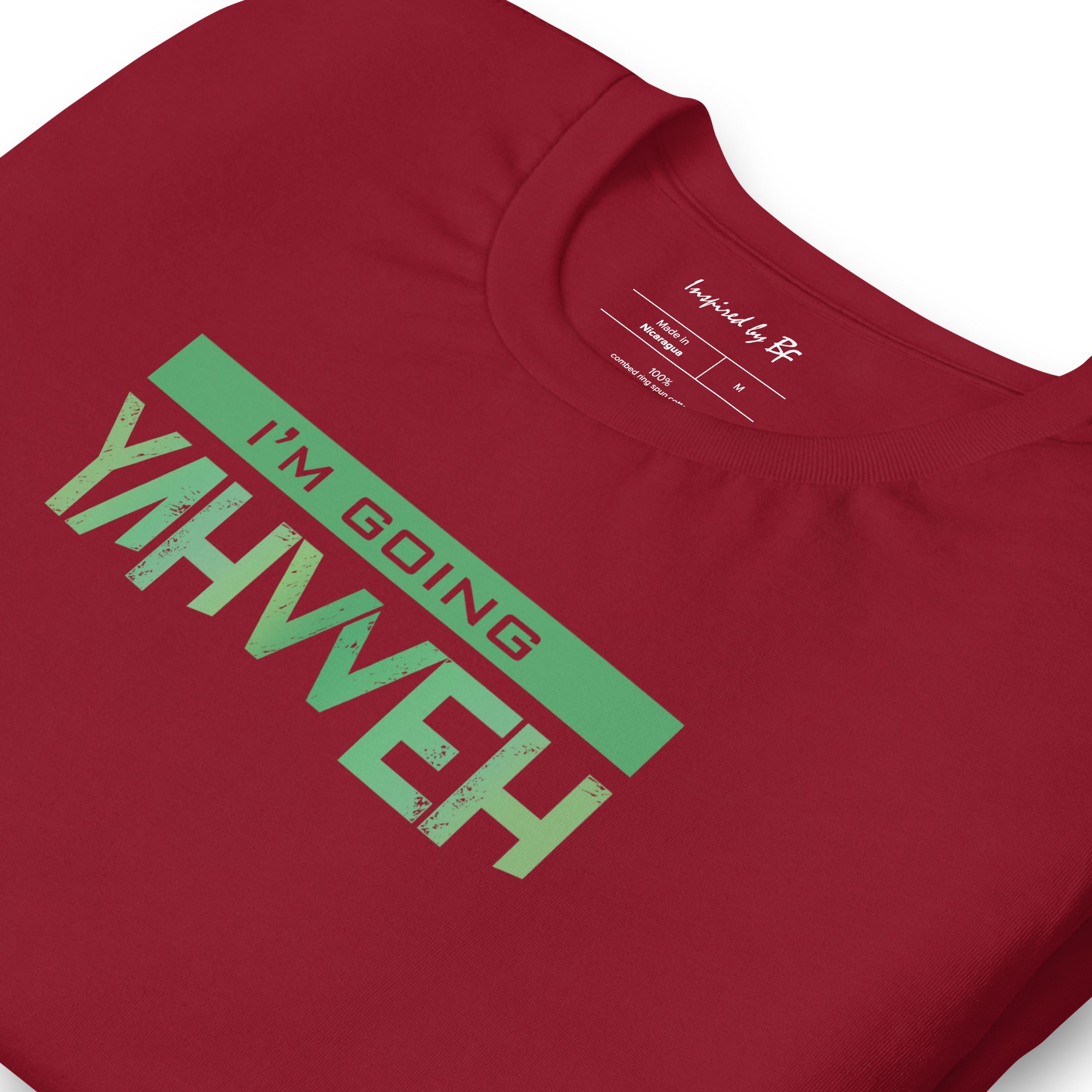 I'm Going Yahweh | Short-Sleeve Unisex T-Shirt | Emerald