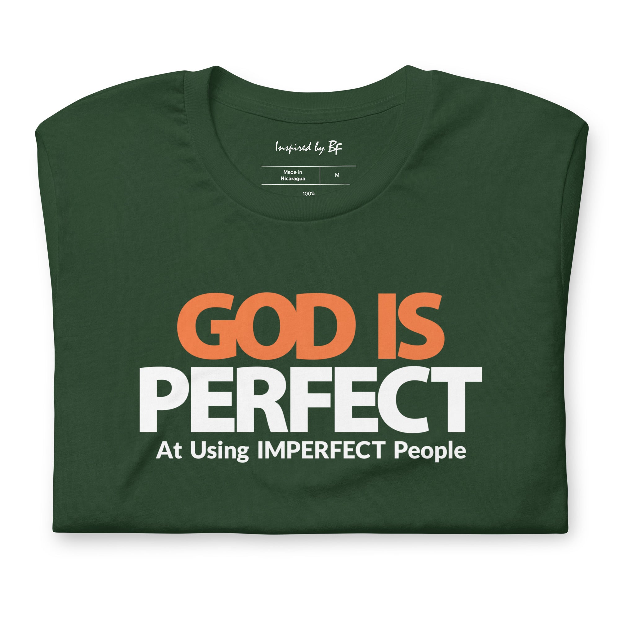 God is Perfect at Using Imperfect People | Short-Sleeve Unisex T-Shirt