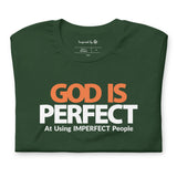 God is Perfect at Using Imperfect People | Short-Sleeve Unisex T-Shirt