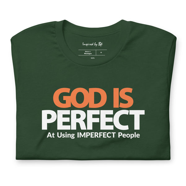 God is Perfect at Using Imperfect People | Short-Sleeve Unisex T-Shirt