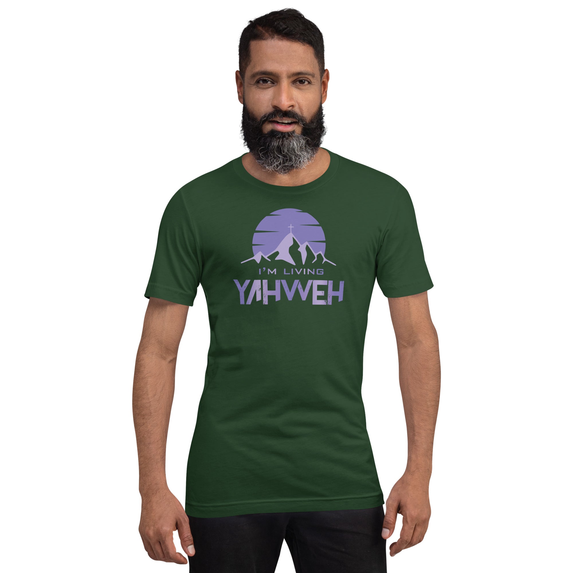 I'm Living Yahweh | Short-Sleeve Unisex T-Shirt | Amethyst