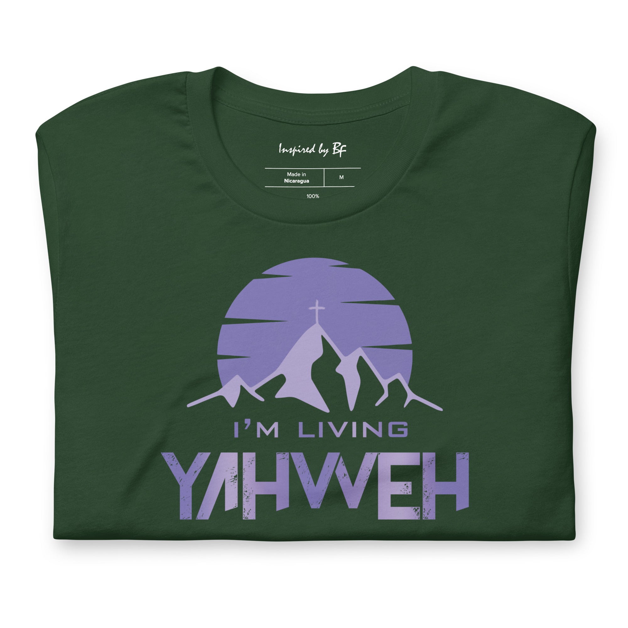 I'm Living Yahweh | Short-Sleeve Unisex T-Shirt | Amethyst