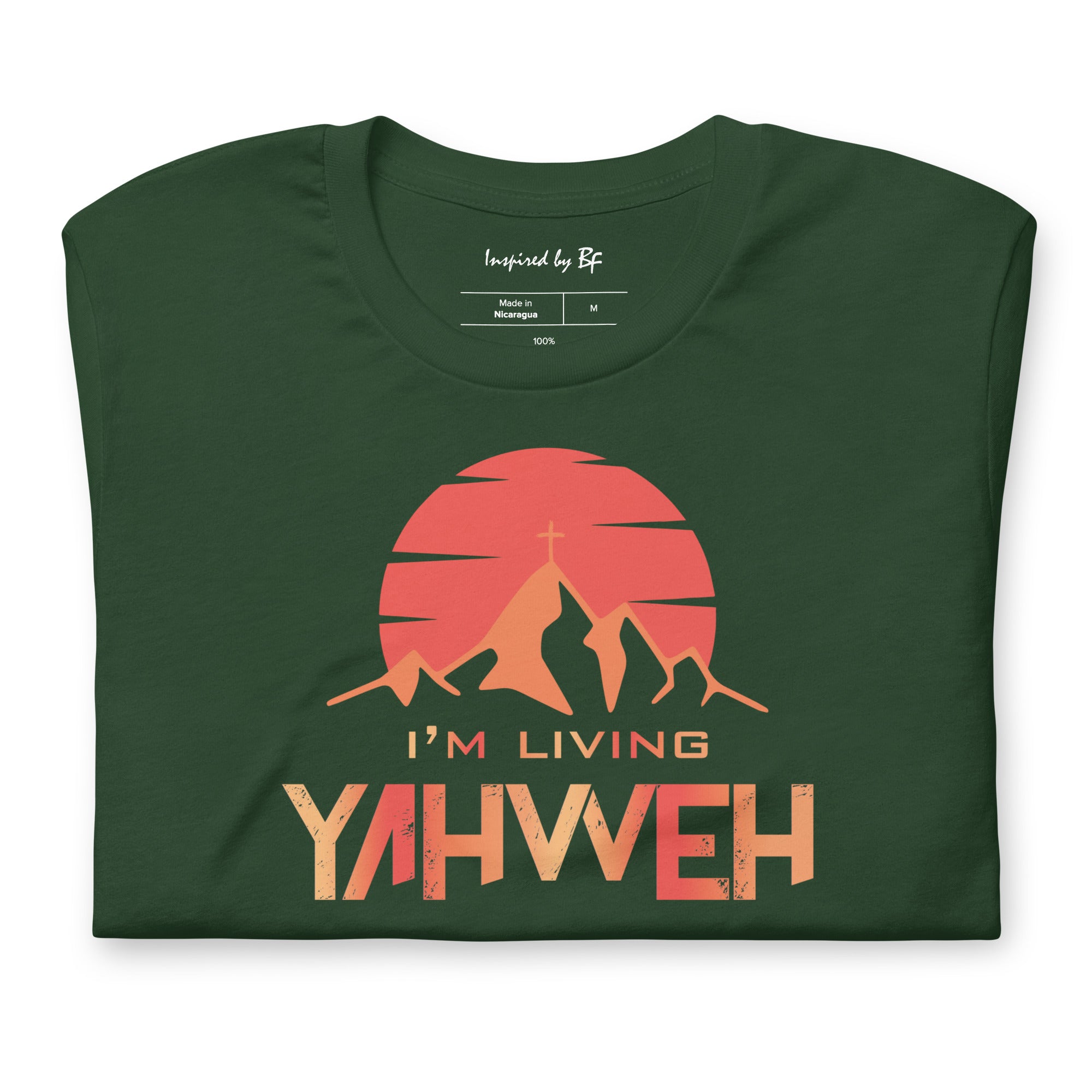 I'm Living Yahweh | Short-Sleeve Unisex T-Shirt | Ruby