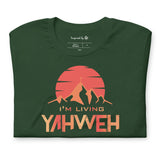 I'm Living Yahweh | Short-Sleeve Unisex T-Shirt | Ruby