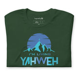 I'm Living Yahweh | Short-Sleeve Unisex T-Shirt | Sapphire