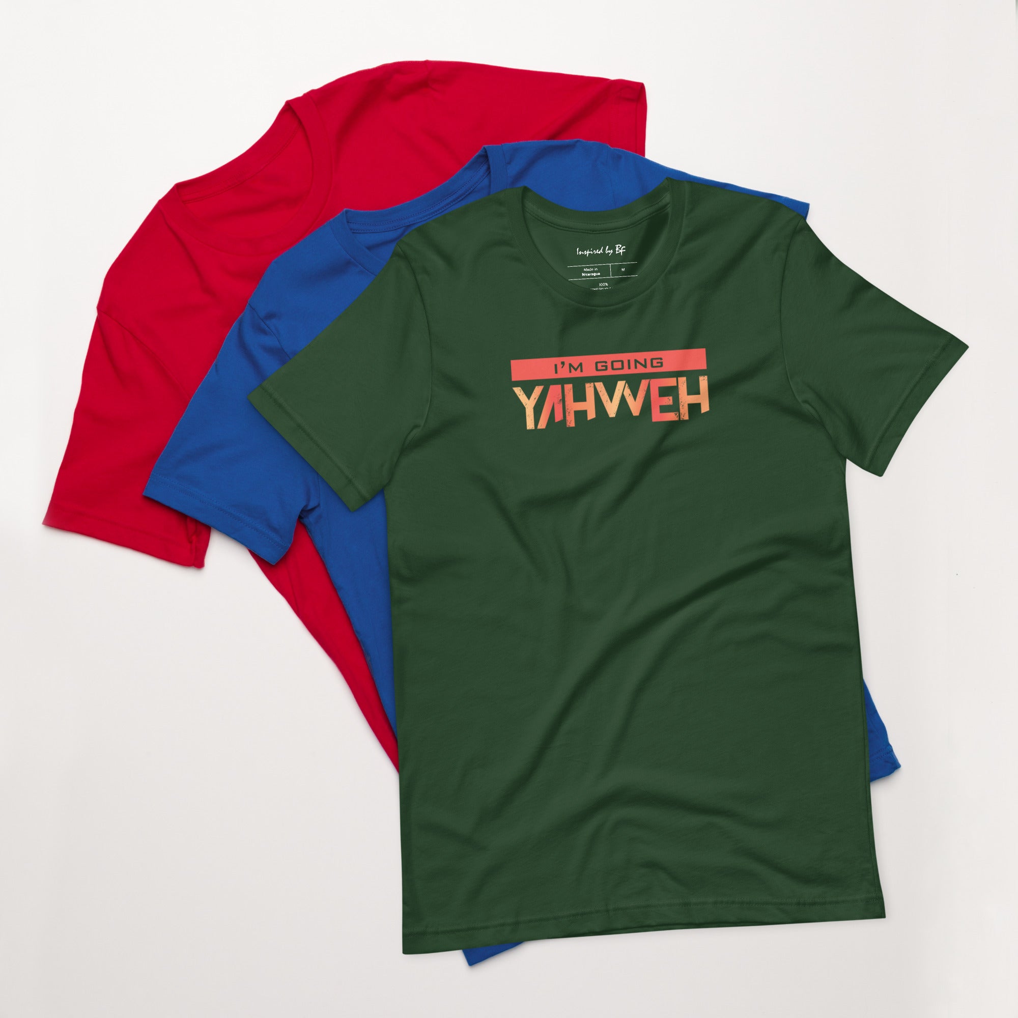 I'm Living Yahweh | Short-Sleeve Unisex T-Shirt | Ruby
