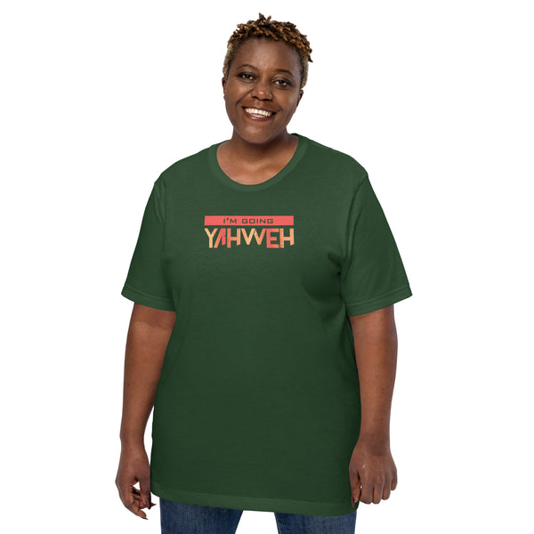 I'm Living Yahweh | Short-Sleeve Unisex T-Shirt | Ruby