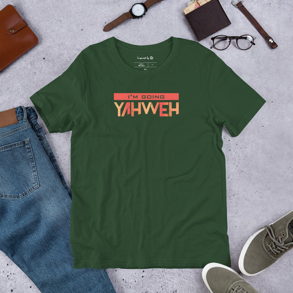 I'm Living Yahweh | Short-Sleeve Unisex T-Shirt | Ruby