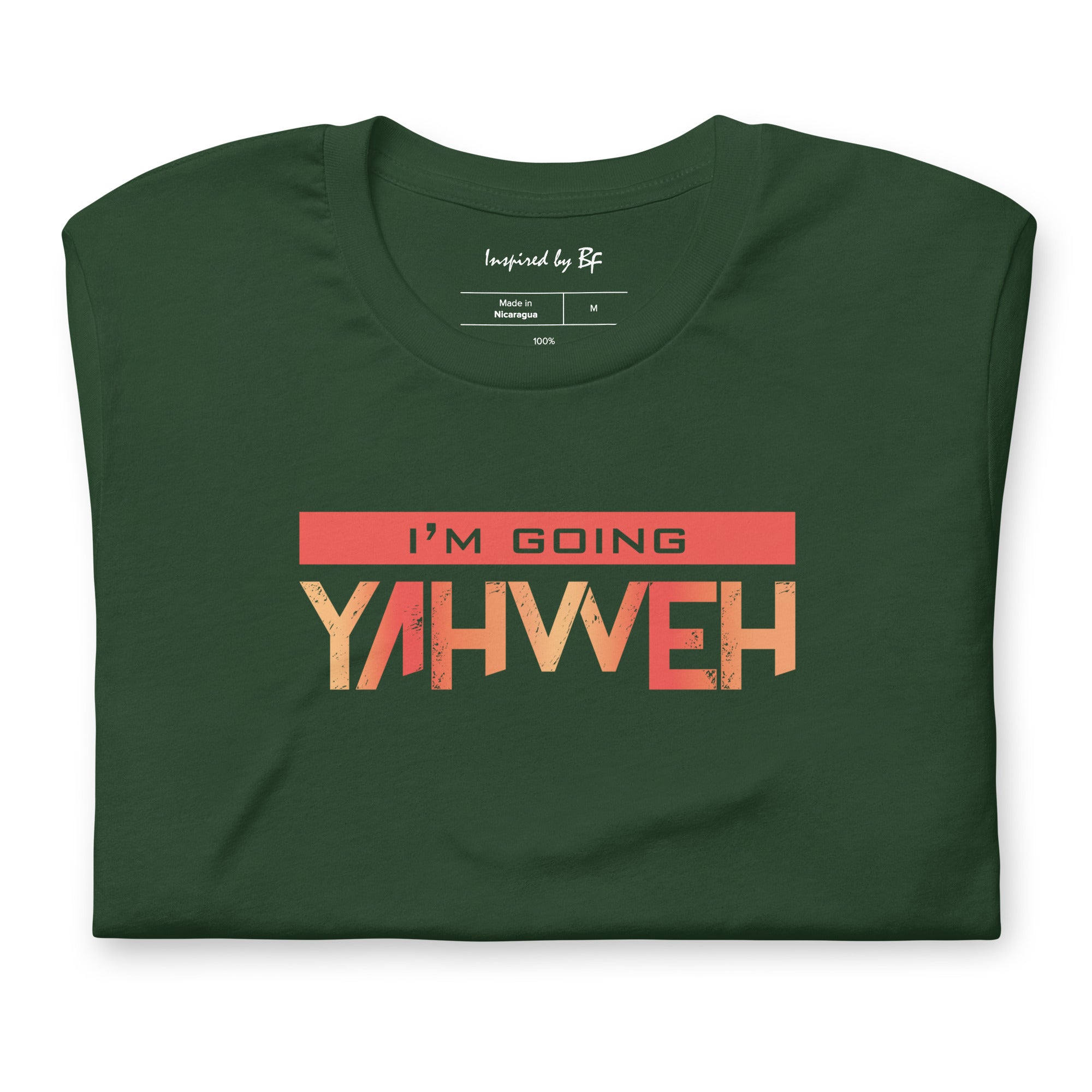 I'm Living Yahweh | Short-Sleeve Unisex T-Shirt | Ruby