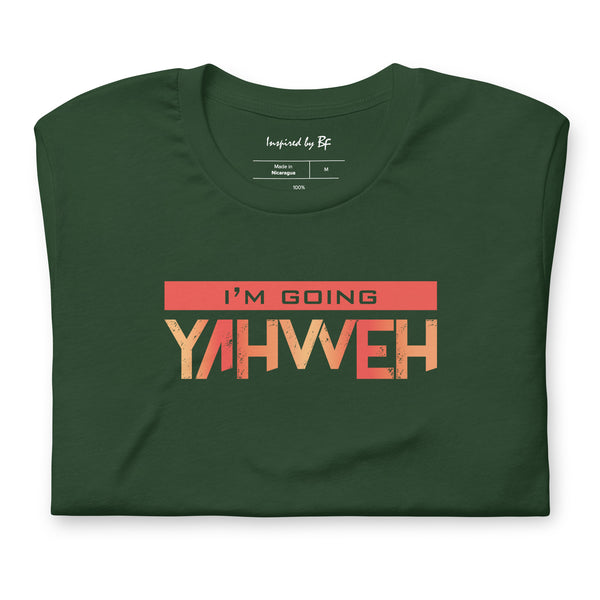 I'm Living Yahweh | Short-Sleeve Unisex T-Shirt | Ruby