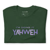 I'm Doing It Yahweh | Unisex Short Sleeve T-Shirt | Amethyst