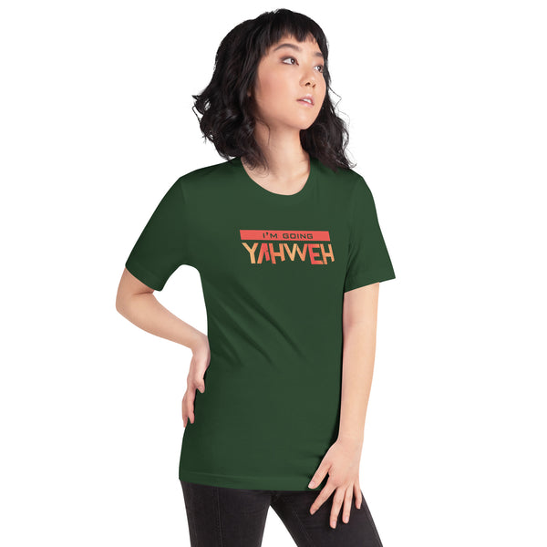 I'm Living Yahweh | Short-Sleeve Unisex T-Shirt | Ruby