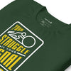 Your Struggle is Your Signal For Change | Short-Sleeve Unisex T-Shirt | Black & Yellow