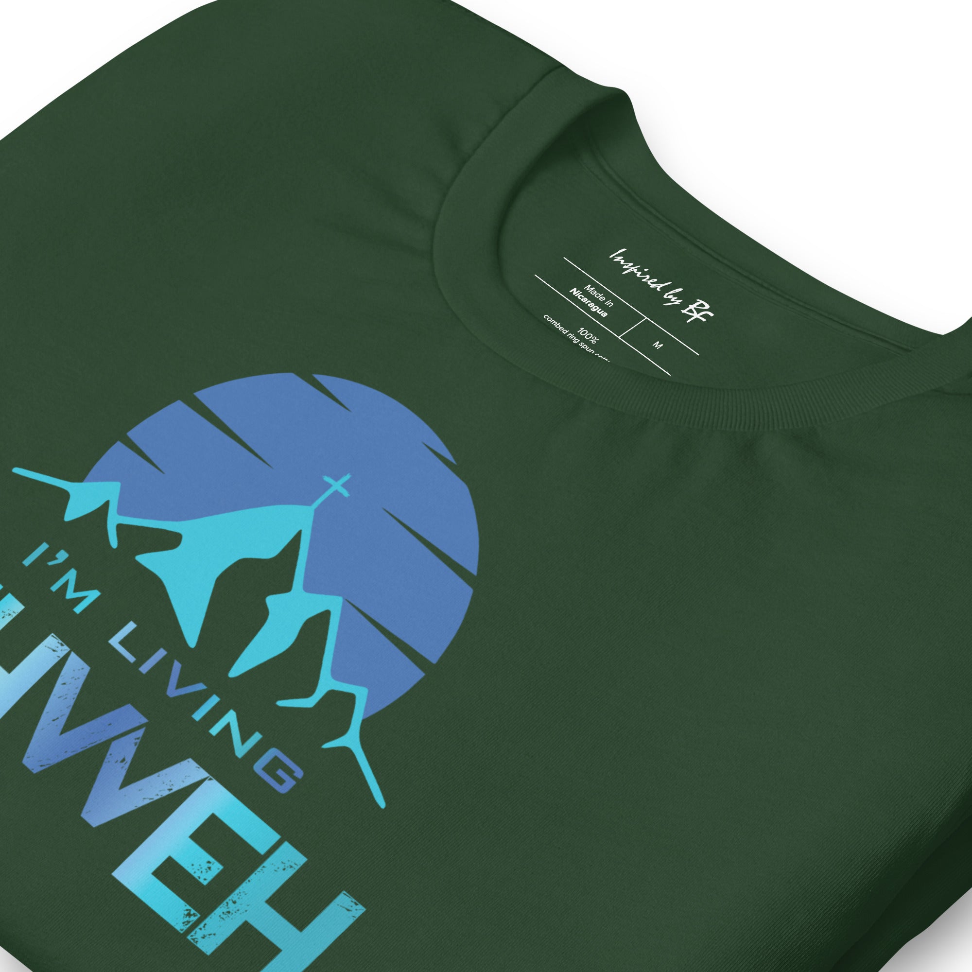 I'm Living Yahweh | Short-Sleeve Unisex T-Shirt | Sapphire
