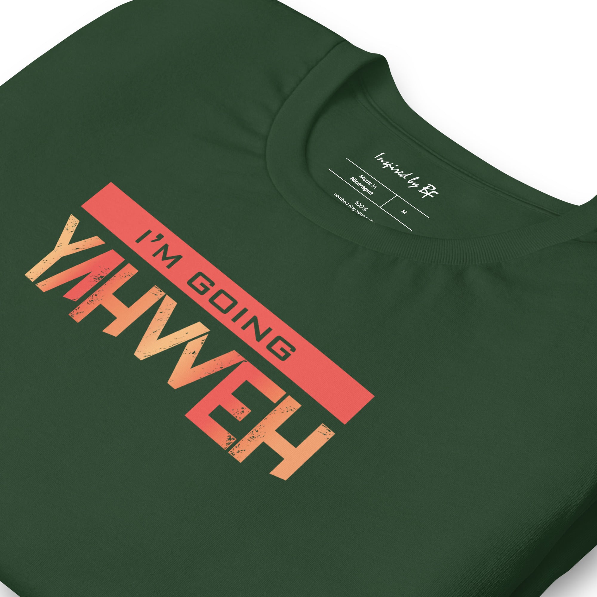 I'm Living Yahweh | Short-Sleeve Unisex T-Shirt | Ruby
