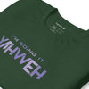 I'm Doing It Yahweh | Unisex Short Sleeve T-Shirt | Amethyst